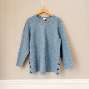 J Jill Blue sweater size 1X